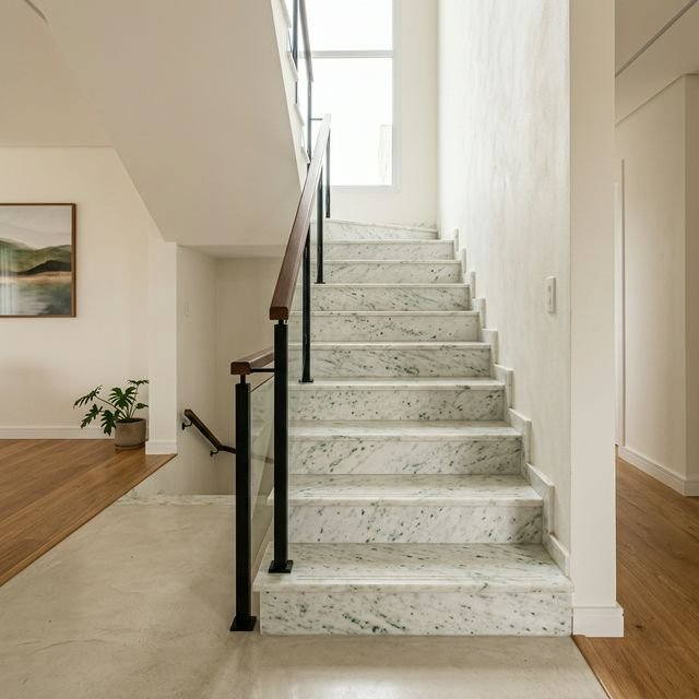 Piso em mármore para hall corporativo